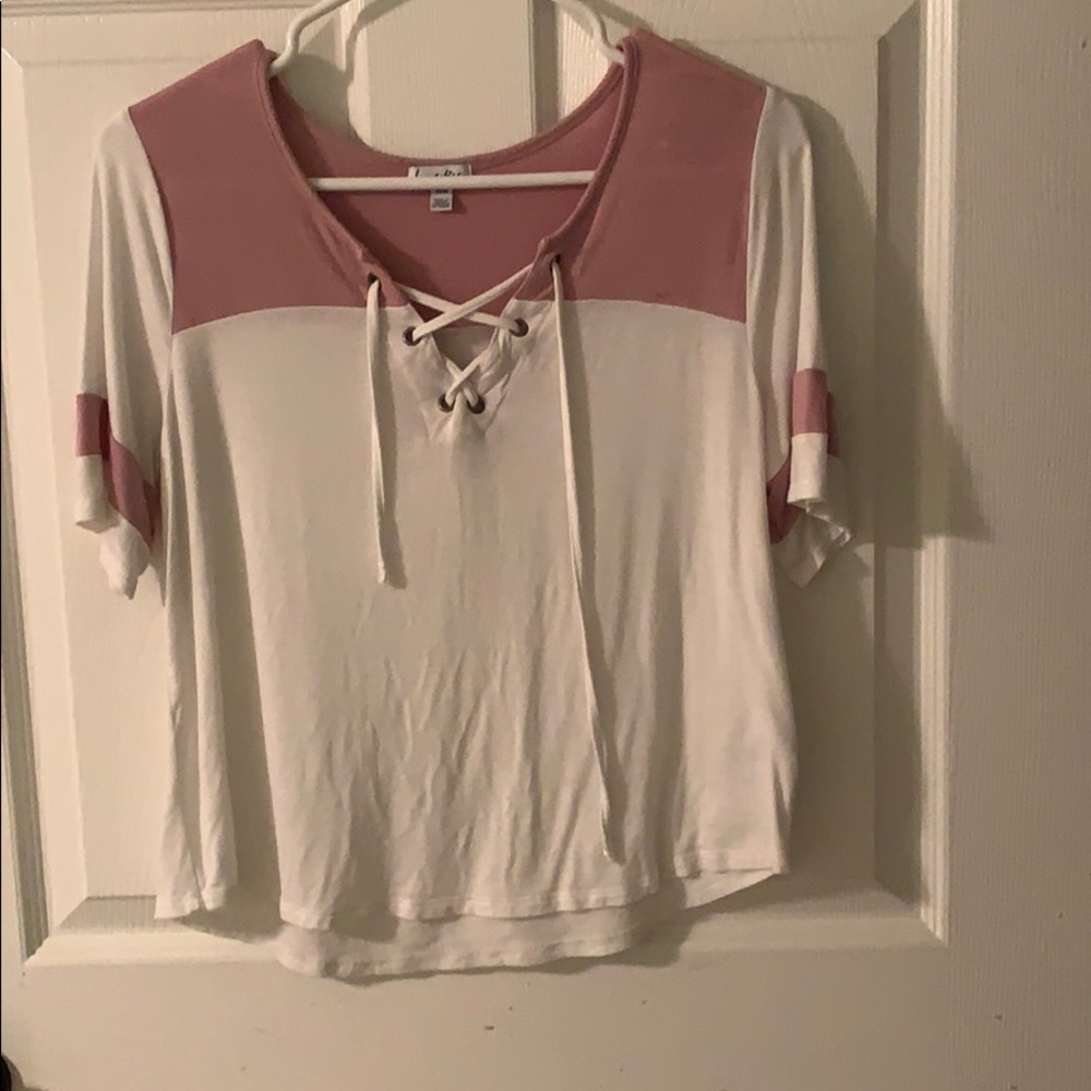 Cute flowy sports T